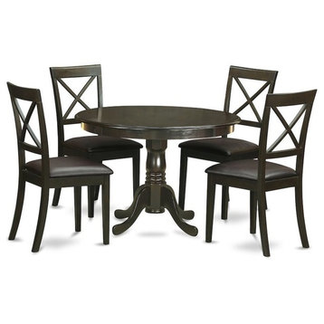 5-Piece Kitchen Nook Dining Set, Kitchen Table And 4 Dinette Chairs