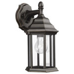 Generation Lighting Collection - Sea Gull Lighting Small 1-Light Downlight Outdoor Lantern, Bronze - Blubs Not Included