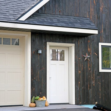 Rennie Lake Charred Wood Siding - New Build