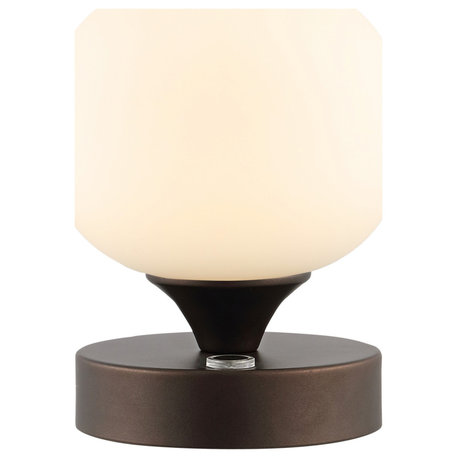 JONATHAN Y Lighting JYL7112 Owen 6" Tall LED Buffet Table Lamp - Oil Rubbed