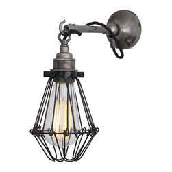 EDOM INDUSTRIAL CAGE WALL LIGHT - Wall Lights