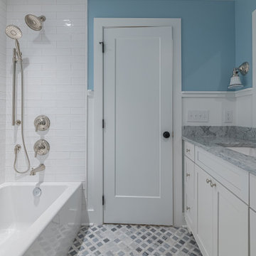 Photo shoot of a beautifully renovated historic, 3 level home in NC.