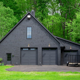 Landhausstil Garagen Ideen, Design & Bilder | Houzz