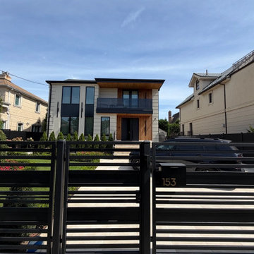 Dekton 0163 Ardesia Nero - double doors