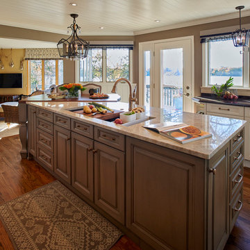 Plymouth, MN Kitchen Remodel by Sawhill designer Sarah Maly, CKD