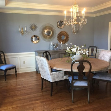 Parisian Inspired Dining Room