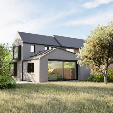 Modern Two Storey and Single Storey Extension Oxfordshire