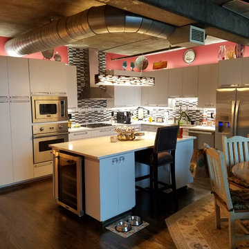 McKinney Lofts kitchen remodel