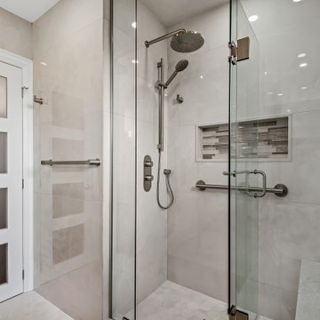 Basement and Bathroom Renovation for Returning Clients in Mississauga