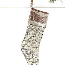 Contemporary Christmas Stockings And Holders by Dillard's