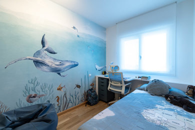 Dormitorio. mural