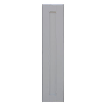 Sunny Wood GSW0942-A Grayson 9"W x 42"H Single Door Wall Cabinet - Dove Gray