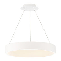 WAC Lighting PD-33732 Corso 31-1/2"W Integrated LED Ring - White