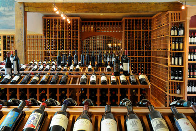 Photo of a traditional wine cellar in Bridgeport.
