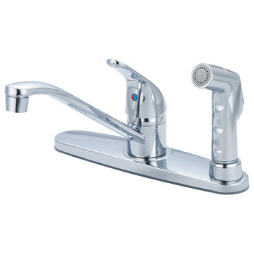 Olympia Faucets K-4164 Elite 1.5 GPM Widespread Kitchen Faucet - Polished