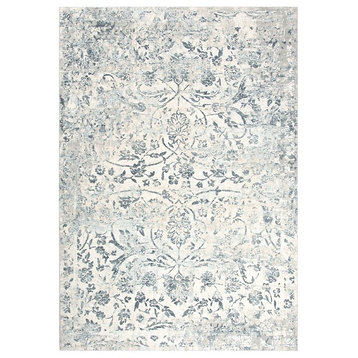 Rizzy Chelsea Chs109 Vintage/Distressed Rug, Tan, 5'3"x7'6"
