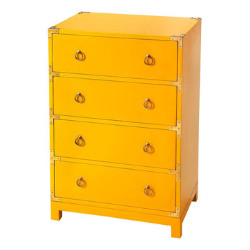 Butler Ardennes Yellow Campaign Accent Chest