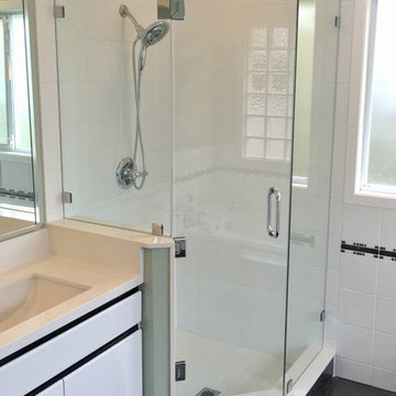 Custom neo-angle frameless showers, Greater Vancouver's Shower Glass