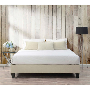 Picket House Abby King Platform Bed in Natural