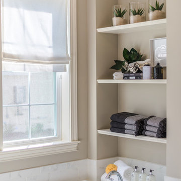 The Hampton Model Home Master Bathroom