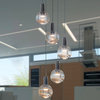 Sienna 5-Light ETL Certified Integrated LED Chandelier Light, Polished Chrome