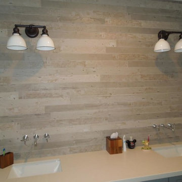 Concrete Tile Backsplash