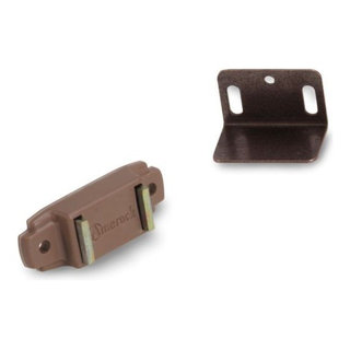 Hickory Hardware Small Magnetic Catch, White P650-W