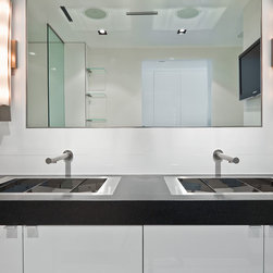 Bathroom Lavs in a flush-mount installation - Bathroom Vanities And Sink Consoles
