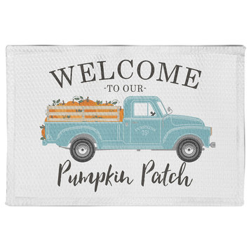 Welcome to Our Pumpkin Patch Area Rug