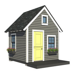 8'x8' Playhouse With Loft - Plans - Products