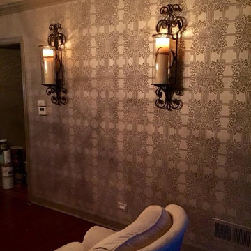 wallpapering