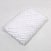 Diamond Tufted Chenille Bedspread and Pillow Sham Set, White, Full