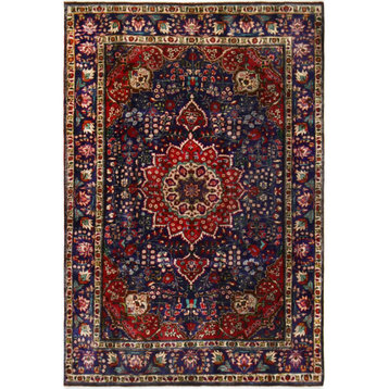 Persian Rug Tabriz 10'0"x6'10" Hand Knotted