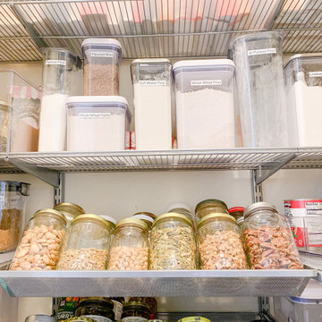 Kitchen and Pantry Organization ideas by All Buttoned Up