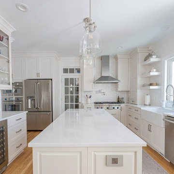 Cary Kitchen, Powder & Laundry Remodel 2021