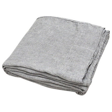 Plum Kitten Stone washed Rhomb Bed Linen Flat Sheet, King