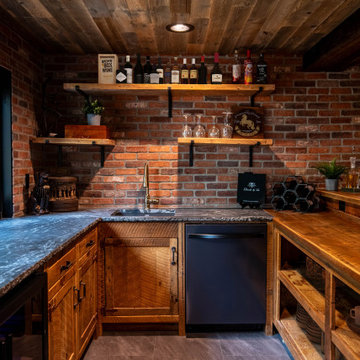 Natural Haven - Basement Bar Addition