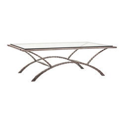 Ethos Rectangular Cocktail Table by Charleston Forge - Side Tables And End Tables