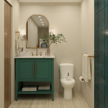 Space-Saving Bathroom