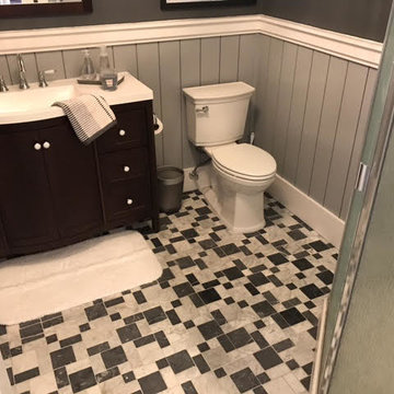 Black and White Bathroom Remodel