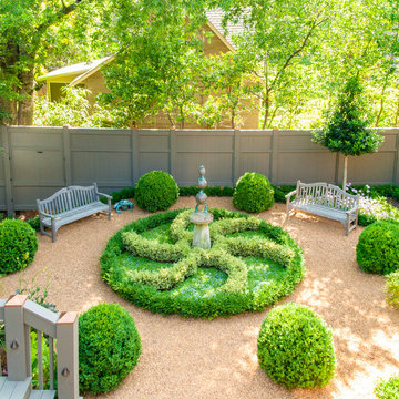 Parterre Garden viewed from First Floor Deck
