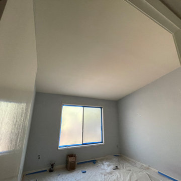 Condo Facelift, paint, smooth ceiling, can lights