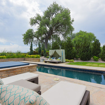 Patio With Louvered Roof Brings The Indoors Out