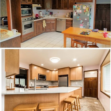 Transitional Kitchen in Sycamore