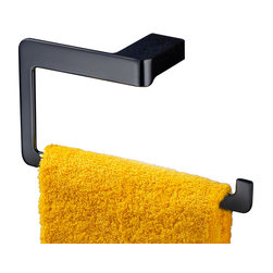 Black towel ring. YASS collection - Towel Rings