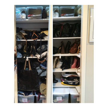 Bag closet organization