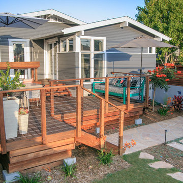 Multi-Functional Family Living Space - Small Space Landscape Design