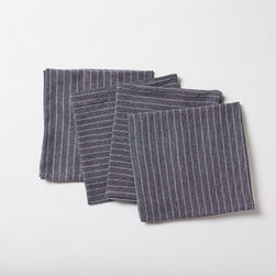 Agrarian Stripe Napkin - Set of 4 - Napkins