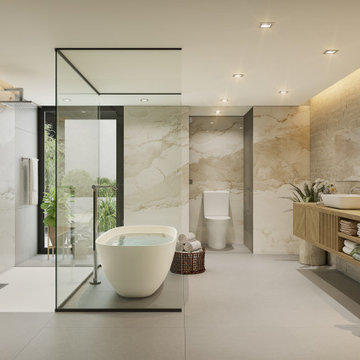 Italian Beige Bathroom