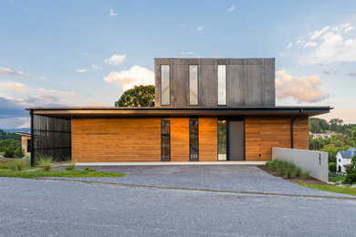 Modern exterior home idea in Other